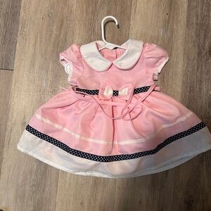 Adorable Pink Baby Dress with Bow